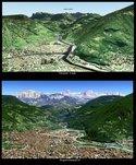 FSC Dolomiti 3D X-Plane scenery comparison 4